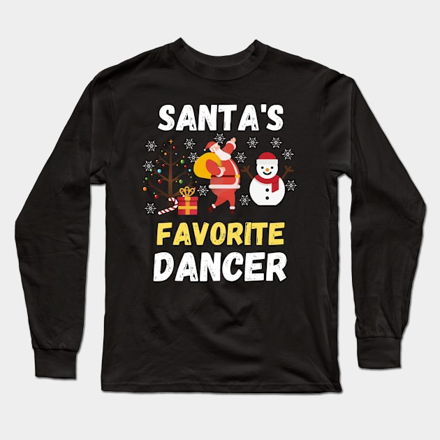 dancer Long Sleeve T-Shirt by Mdath